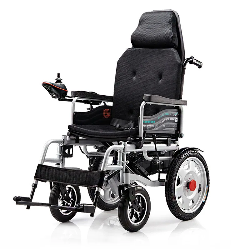 FarmaSino Portable Electric Wheelchair Folding Power Wheelchair Electric