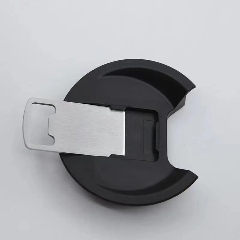 Eco friendly double walled 304 stainless steel vacuum Stanley beer mug travel beer cup with bottle opener 16oz