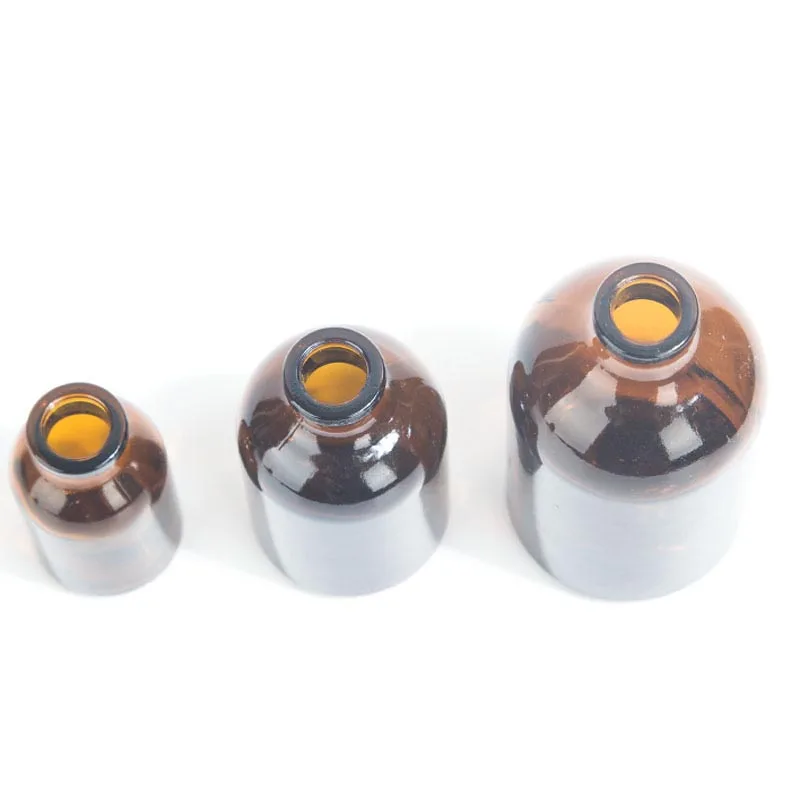 Хорошее качество пустые реагент бутылки лекарство прозрачный Янтарный стеклянный флакон