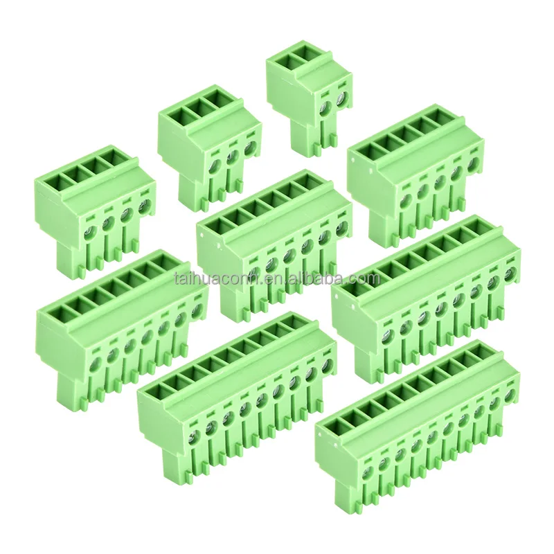 TAIHUA 3.81mm pitch PCB Connector, 3-pin pcb screw terminal electronics terminal block
