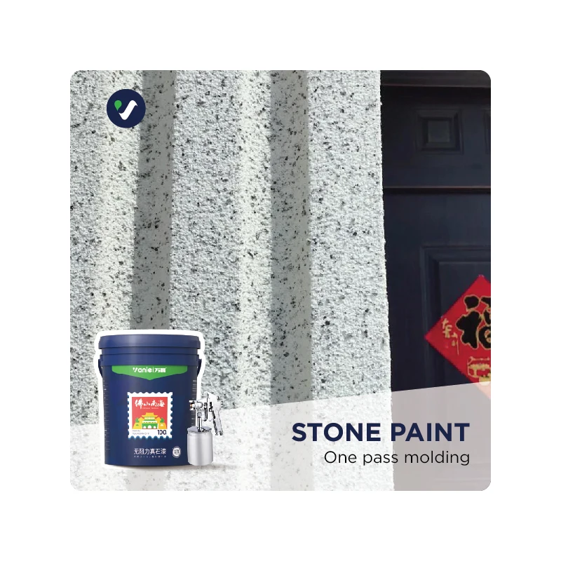 Promotion house painting exterior wall paint nature texture stone paint