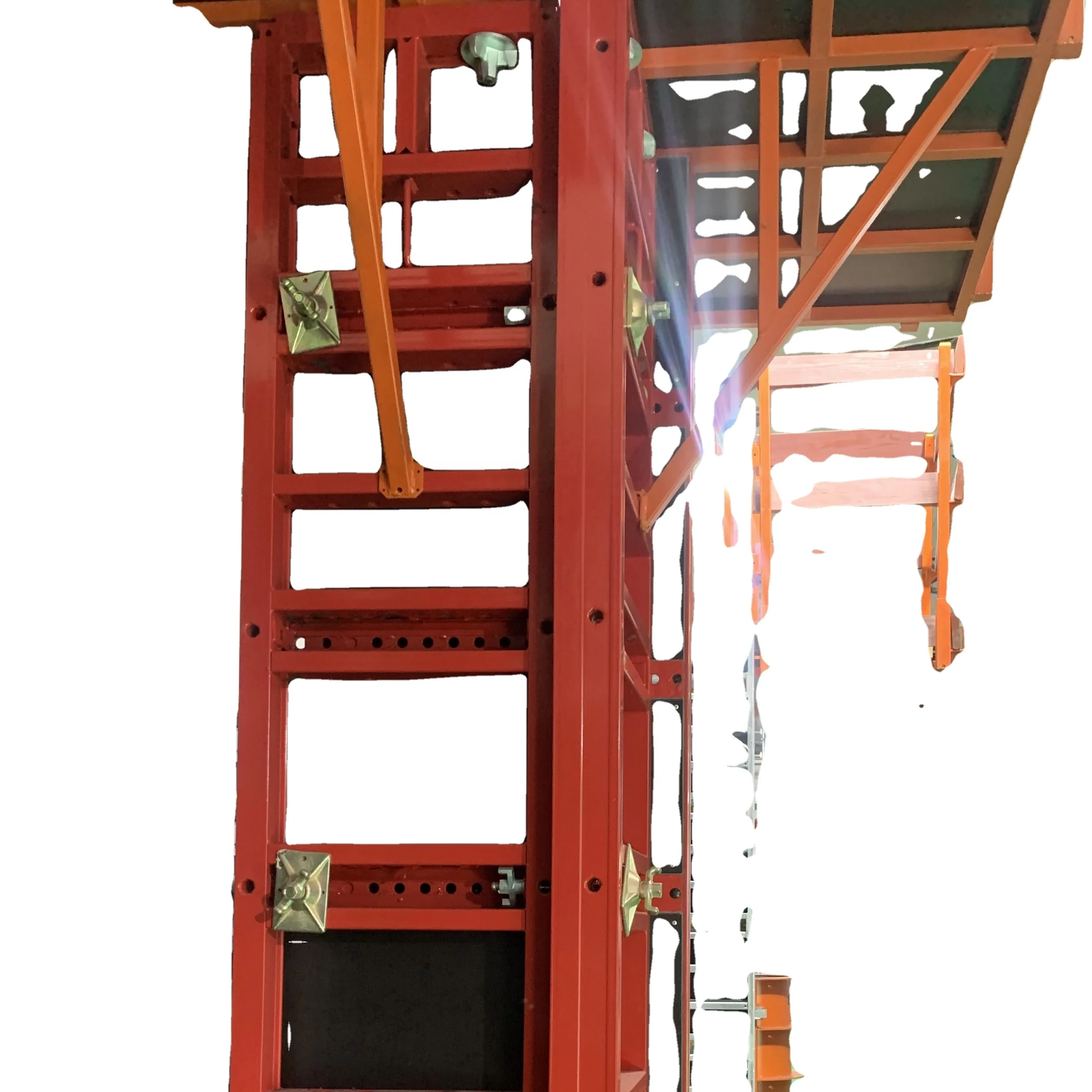 Concrete column formwork similar to peri style