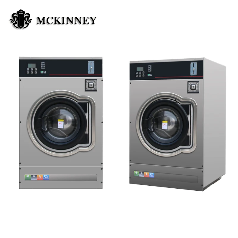 Factory hot sale coin vending laundry 9kg washing machine comb with price