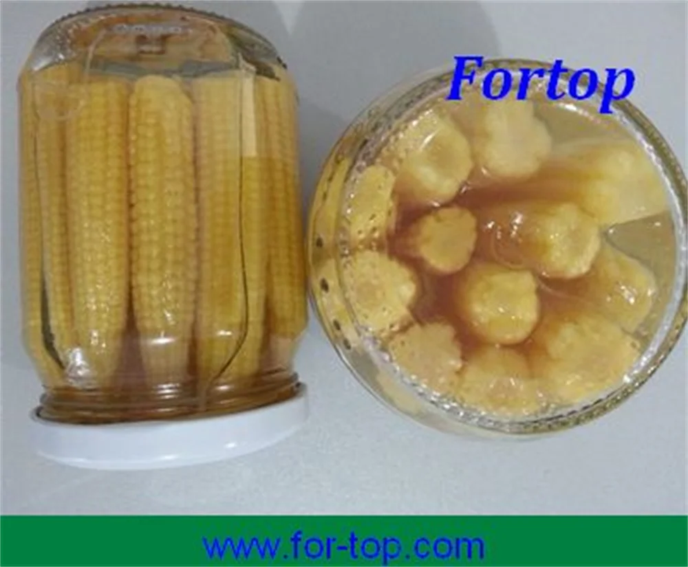KWS Light sweet taste canned baby corn young corn from China