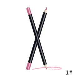 Low moq private label matte natural waterproof lip liner high pigment customized lipliner pencil