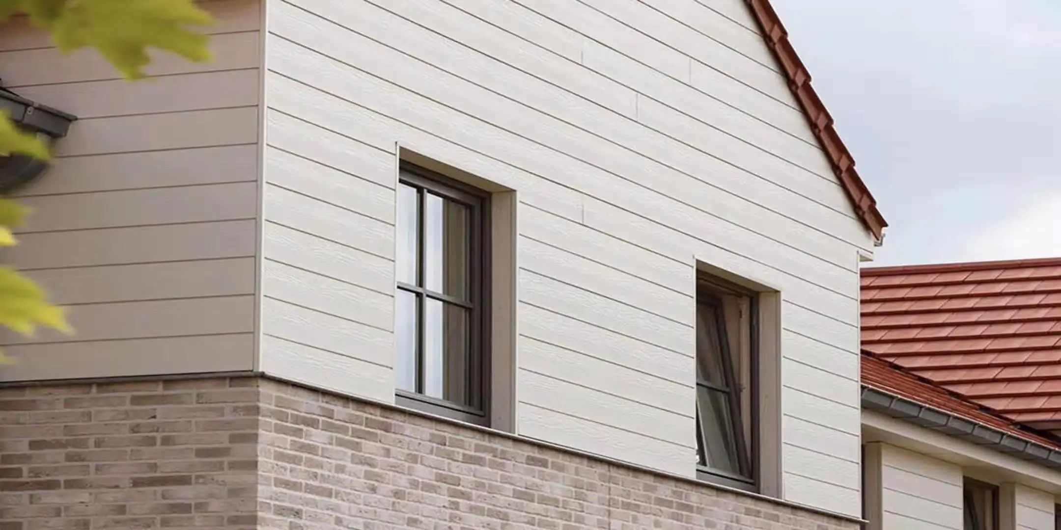 8mm Outdoor Wood Grain Fiber Reinforced Cement Board 3000mm Wall Siding Panels for Hotels Perforated Design