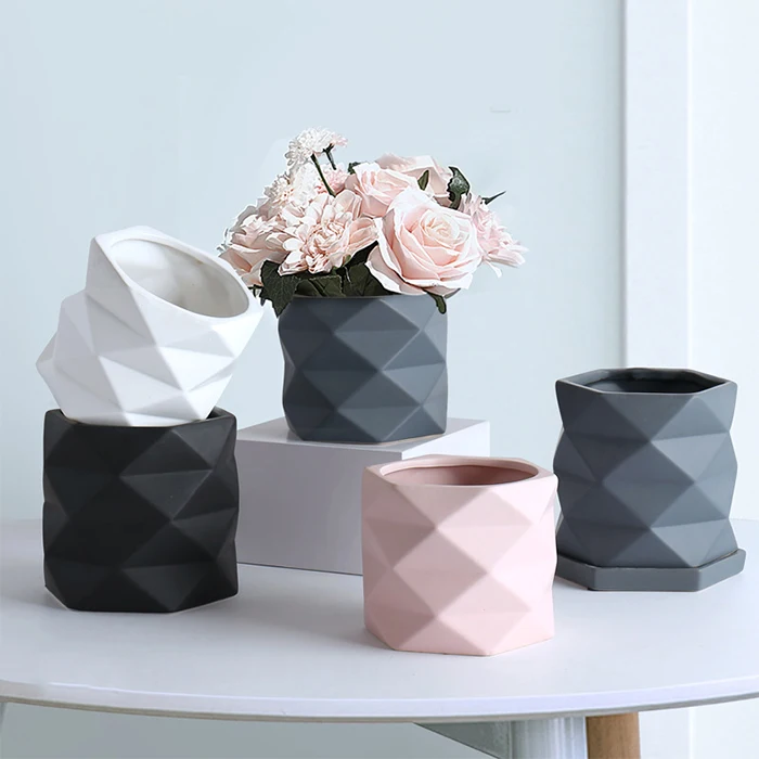 Оптовая продажа, садовый керамический цветочный горшок