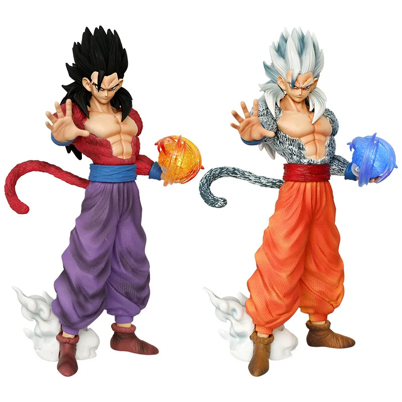 Wholesale japan dragonball action anime figure 28cm while black hair Son Gohan action figure for collection