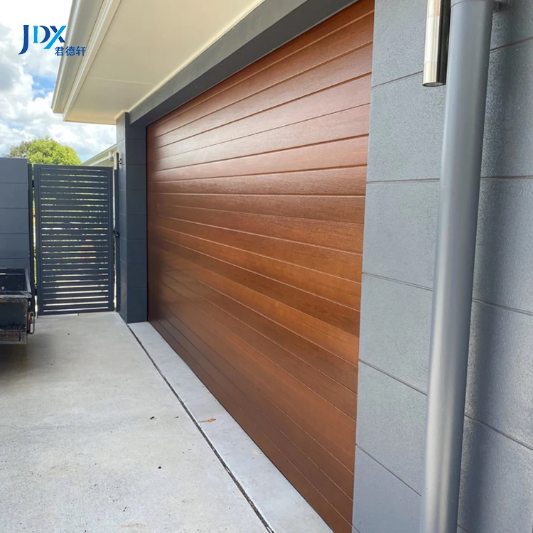 7 X 18 Security Garage Doors Residential Automatic Overhead 12 X 7 Garage Door For Villa