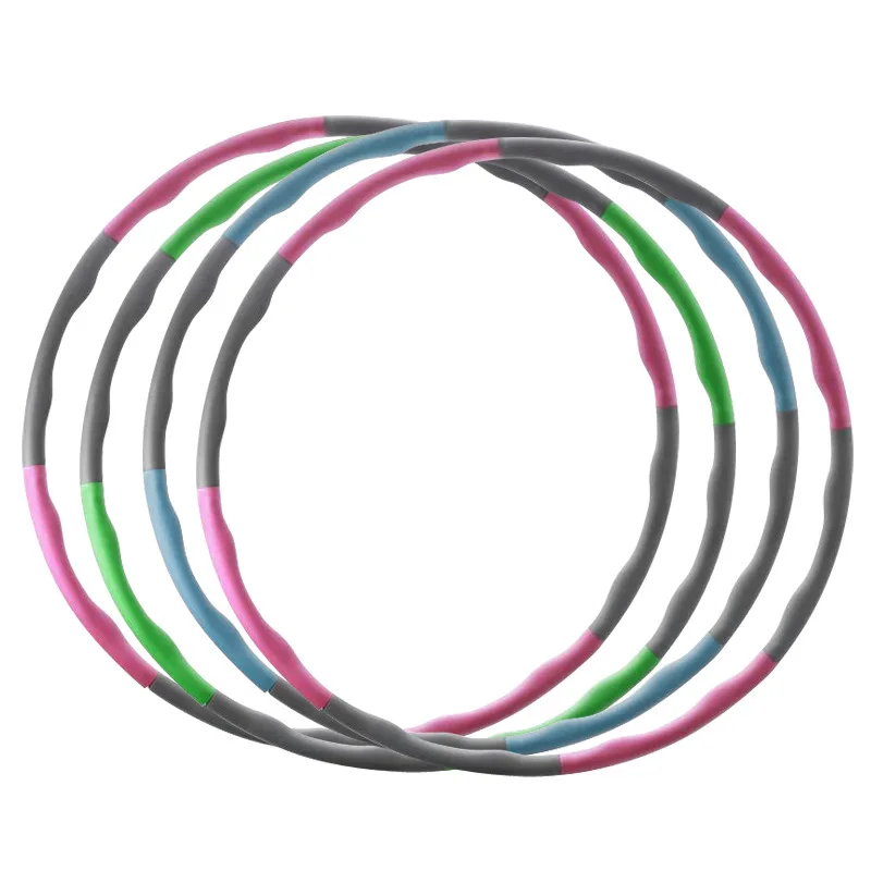
High quality 8 sections detachable weighted hula hoops 
