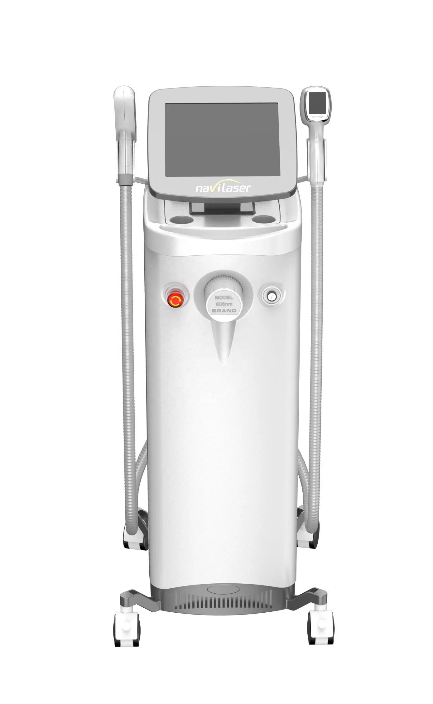 Newest Triple Wavelength 808nm&755nm&1064nm Stationary Diode Nd YAG Laser 2 in 1 Super Hair Removal Machine Factory Price