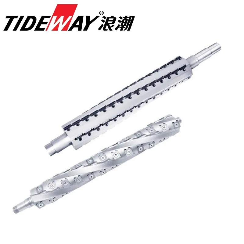 tideway CN2033 helical planing cutter head for double-side planer   tiling tools  rail guide cnc  cnc machine blade