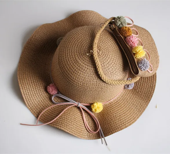 Wholesale cheap paper mini hats to decorate child straw hat and bag