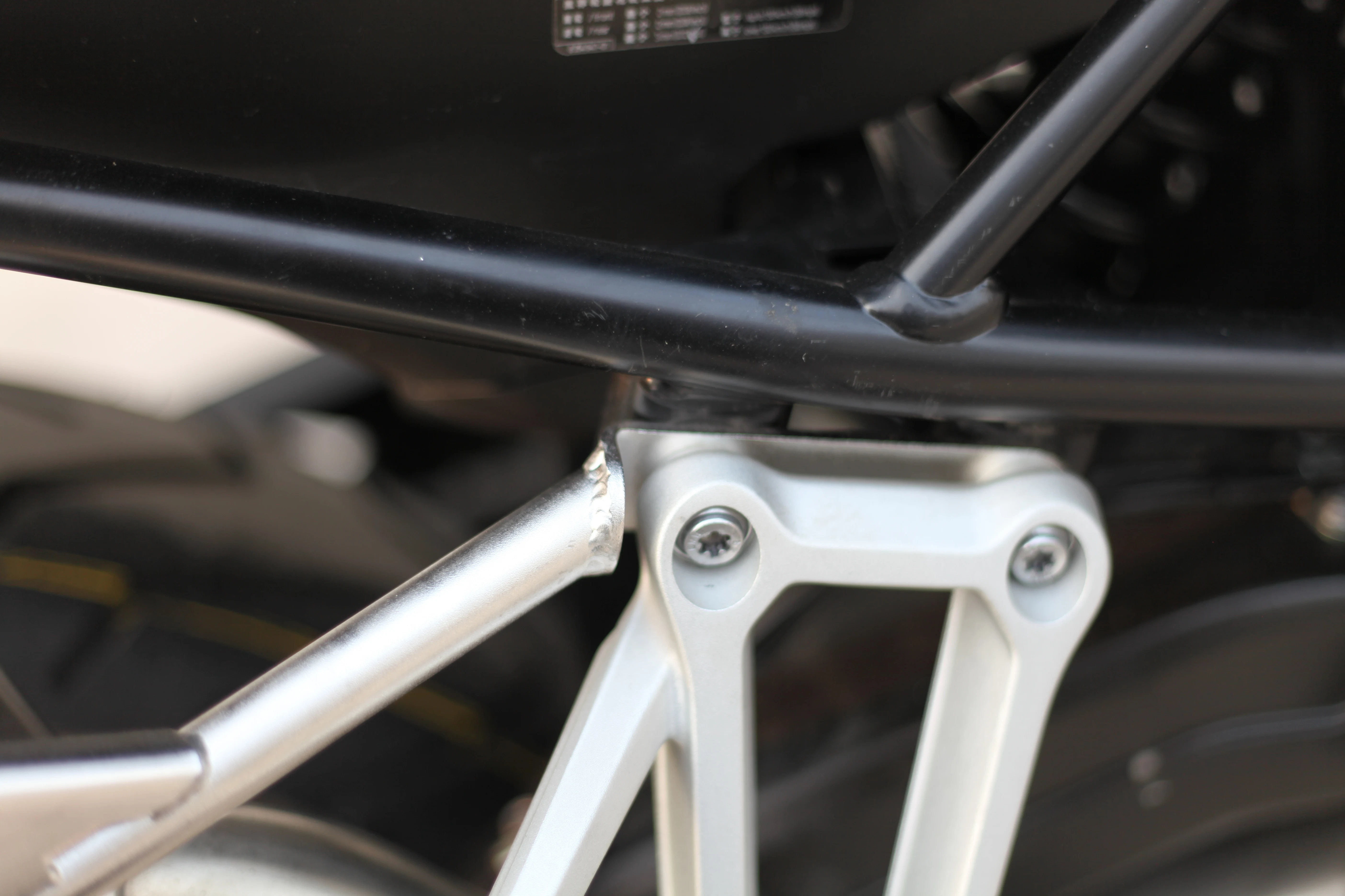Aluminum Motorcycle Racks for BMW F750GS or ADV