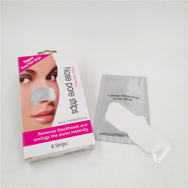 Private Label Cosmetic Nose Pore Strips Removes Blackheads Professional Safe Treatment