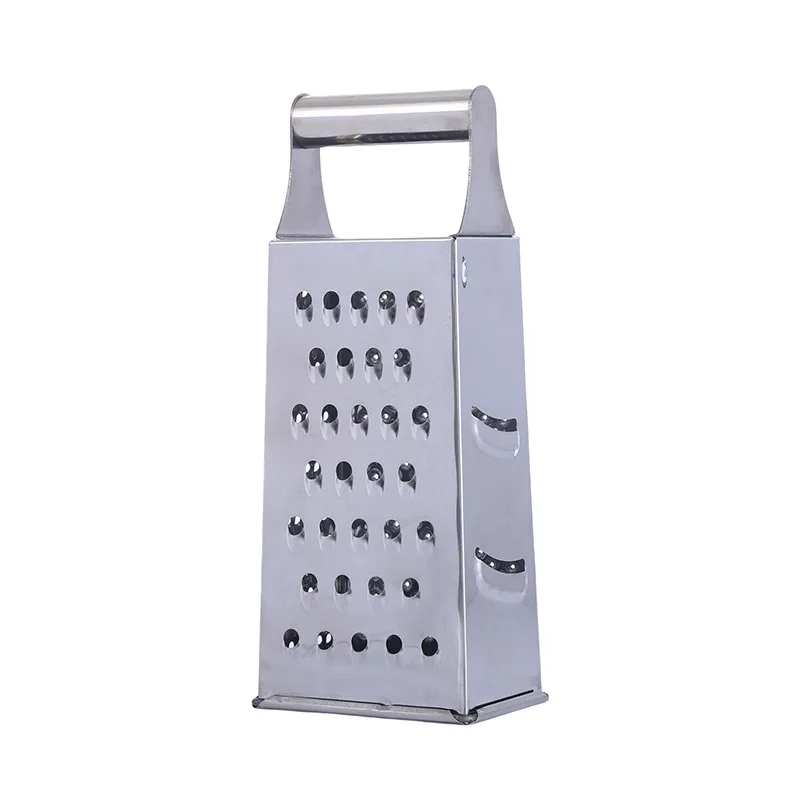 Хит продаж, кухонные инструменты, 4-сторонняя терка для кухни, ручная терка из нержавеющей стали