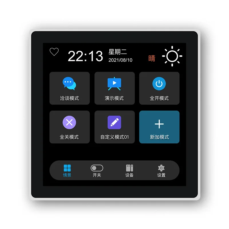 Tuya zigbee многофункциональный смарт-экран супер смарт-панель полноэкранный ЖК-экран