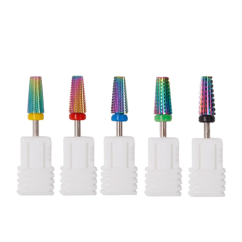 5 в 1 коническая твердосплавная фреза для маникюра