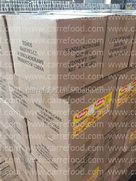 Choclo maiz dulce whole canned Kernel corn in can