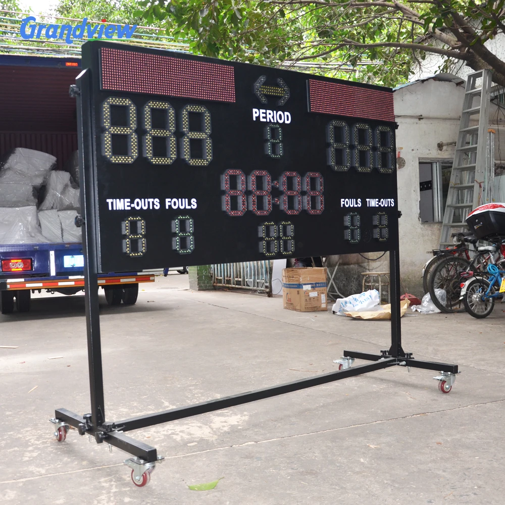 Drop Shipping Scoreboard Electronic Scoreboard Football Screen Score Board Led