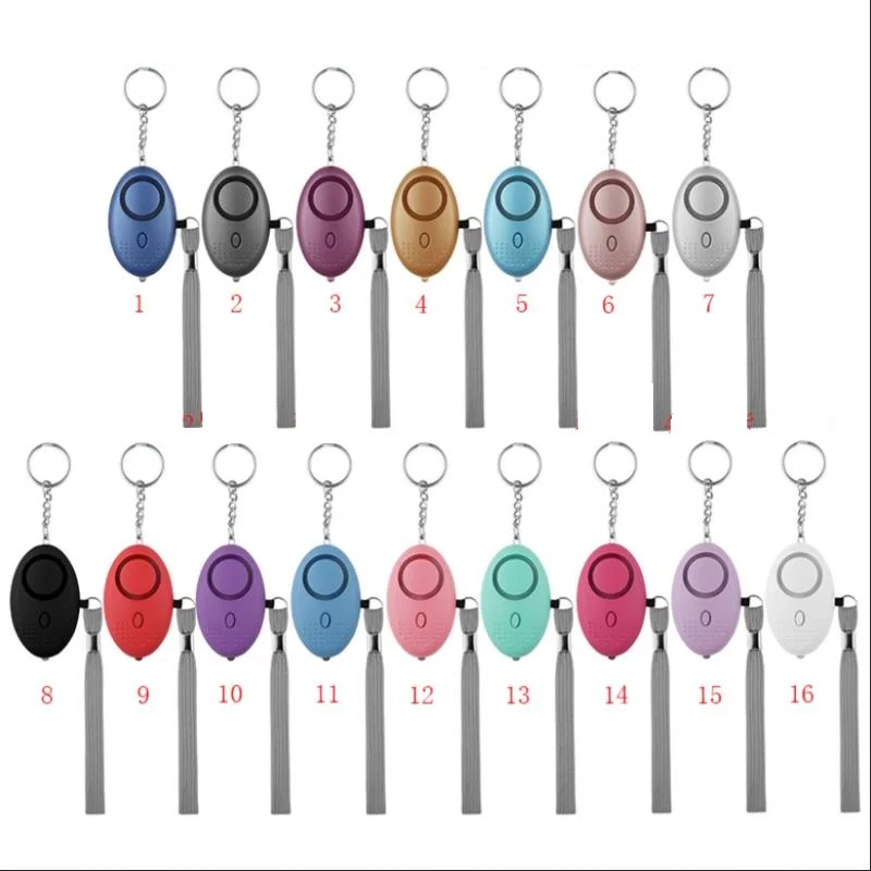 Factory Supplies Self Defense Gadgets Wholesale Self Defense Accessories Alarm Whistle Women Self Defense Keychain
