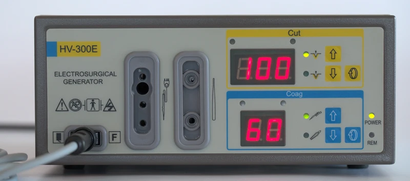 HV-300E portable cautery machine high frequency electrocautery diathermy machine