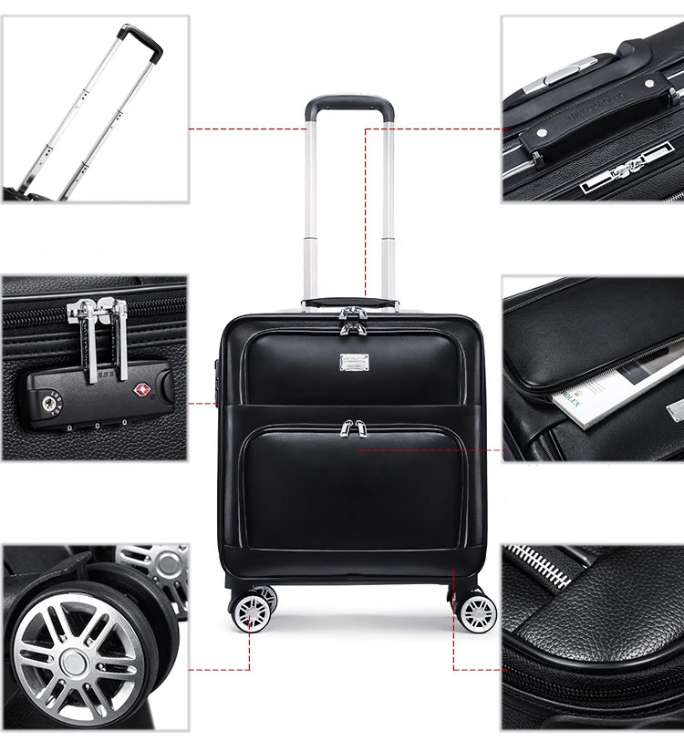 New Trending High Quality Travel Suitcase Trolley Luggage Bag