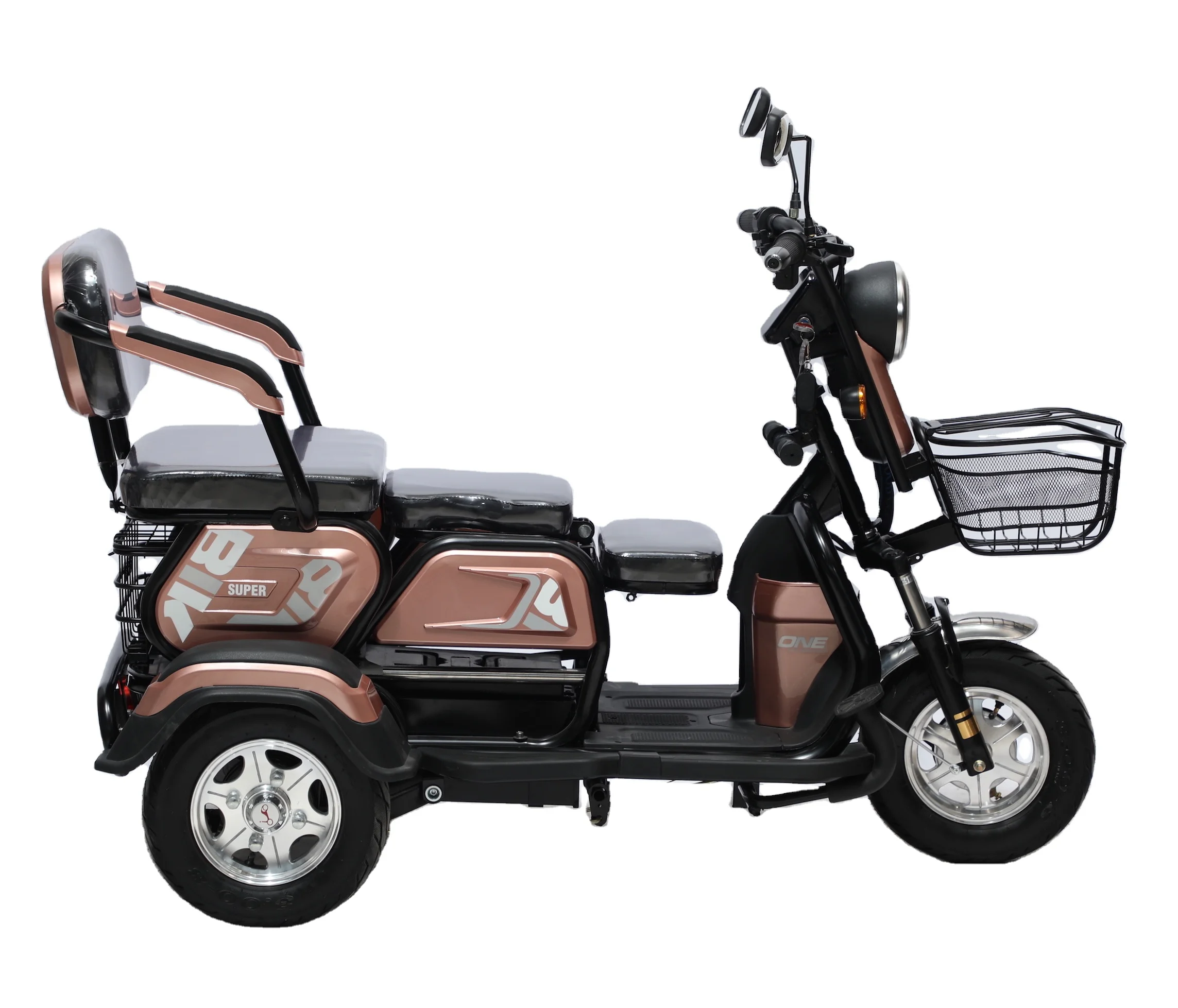 
Cheap 3 Wheel Motorized Aluminum Adult Electric Tricycles From China 