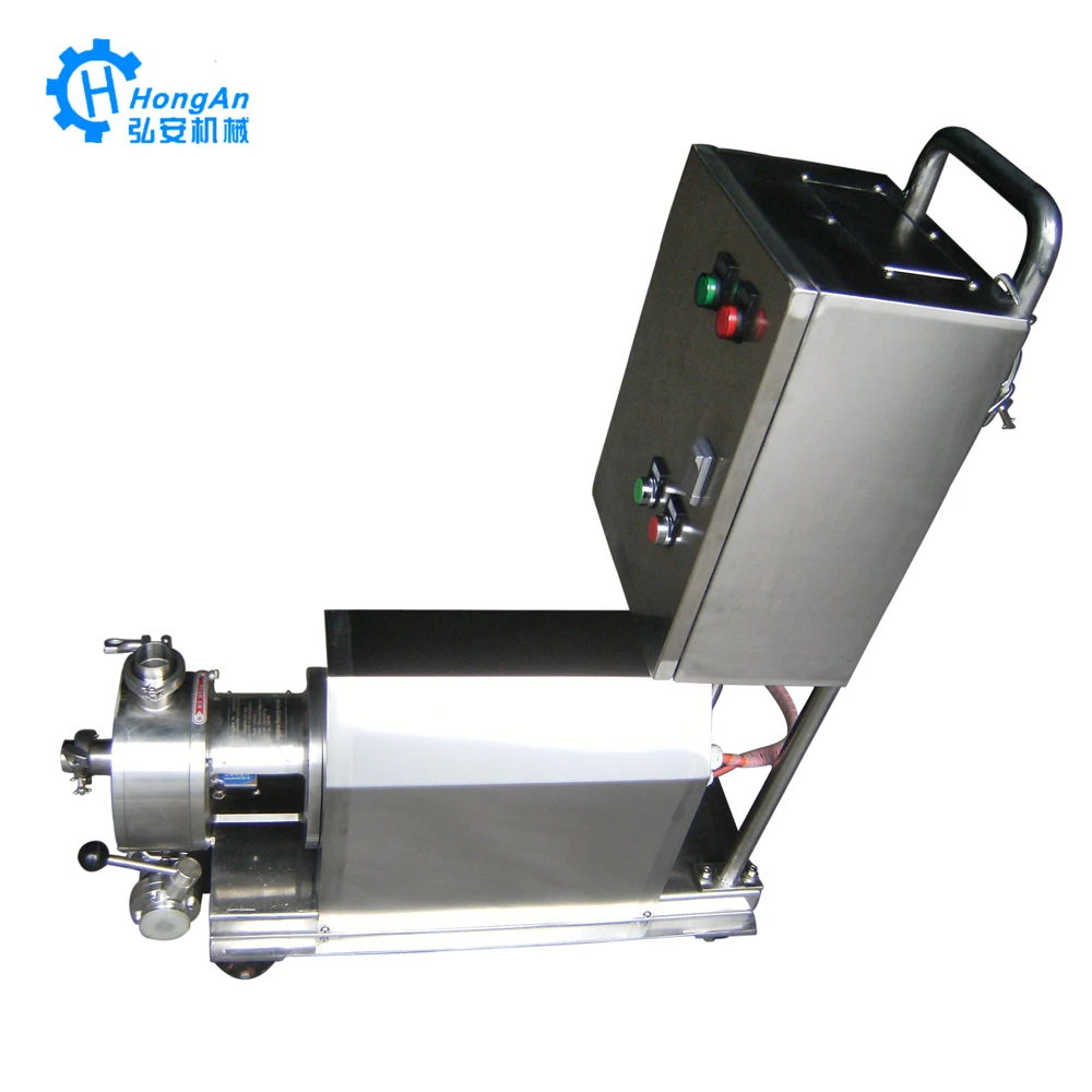 
three stage food grade stainless steel high shear emulsion pump 