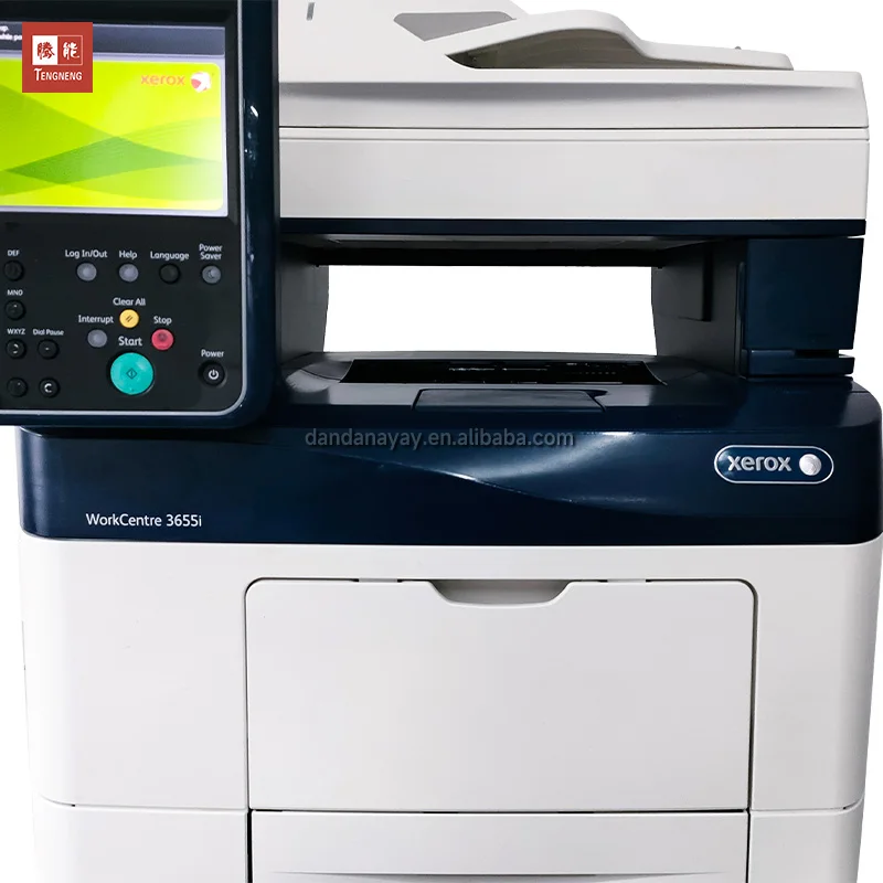 TENGNENG 3655 Remanufactured Printer for Xerox 3655i Print Copying Scan Multifunction Used Refurbished Black and White Copier