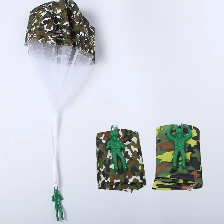 Factory Wholesale PVC Material Funny Hand Throwing Kids Mini Play Parachute toys