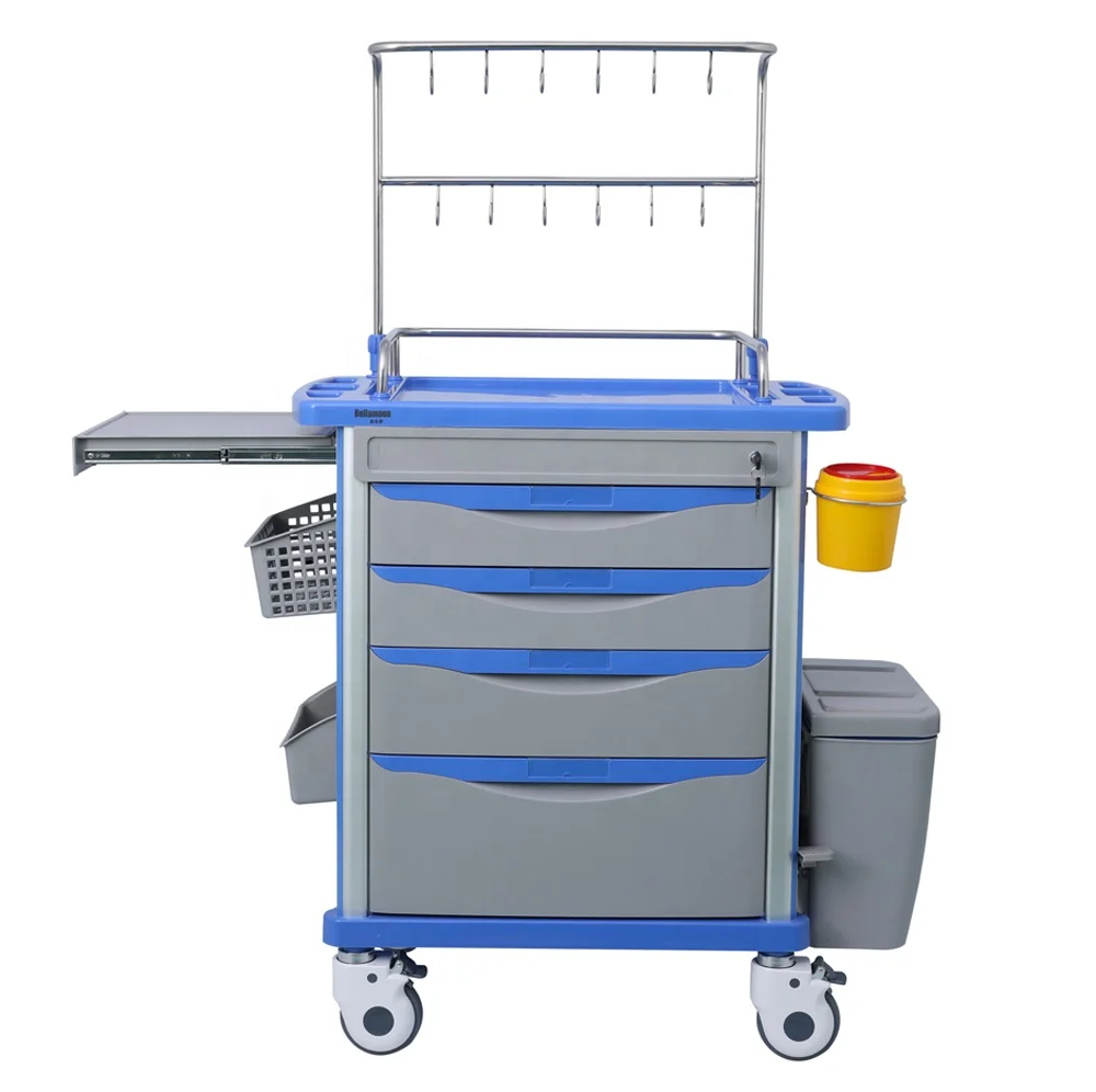 
 Больница АБС медицинская мульти-функциональный кормящих тележка  