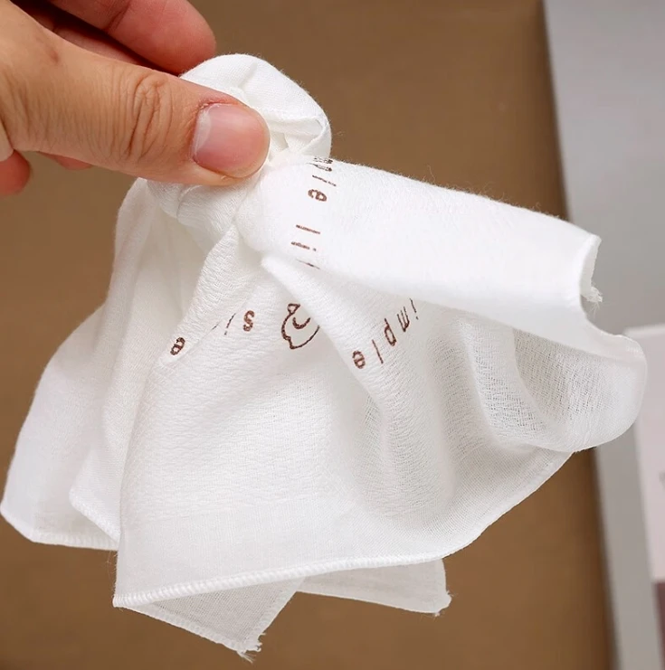 New Jacquard Cotton Handkerchief Class a Anti-Perspiration Saliva Towel Gots Certified Baby Towels Handmade Square Scarf