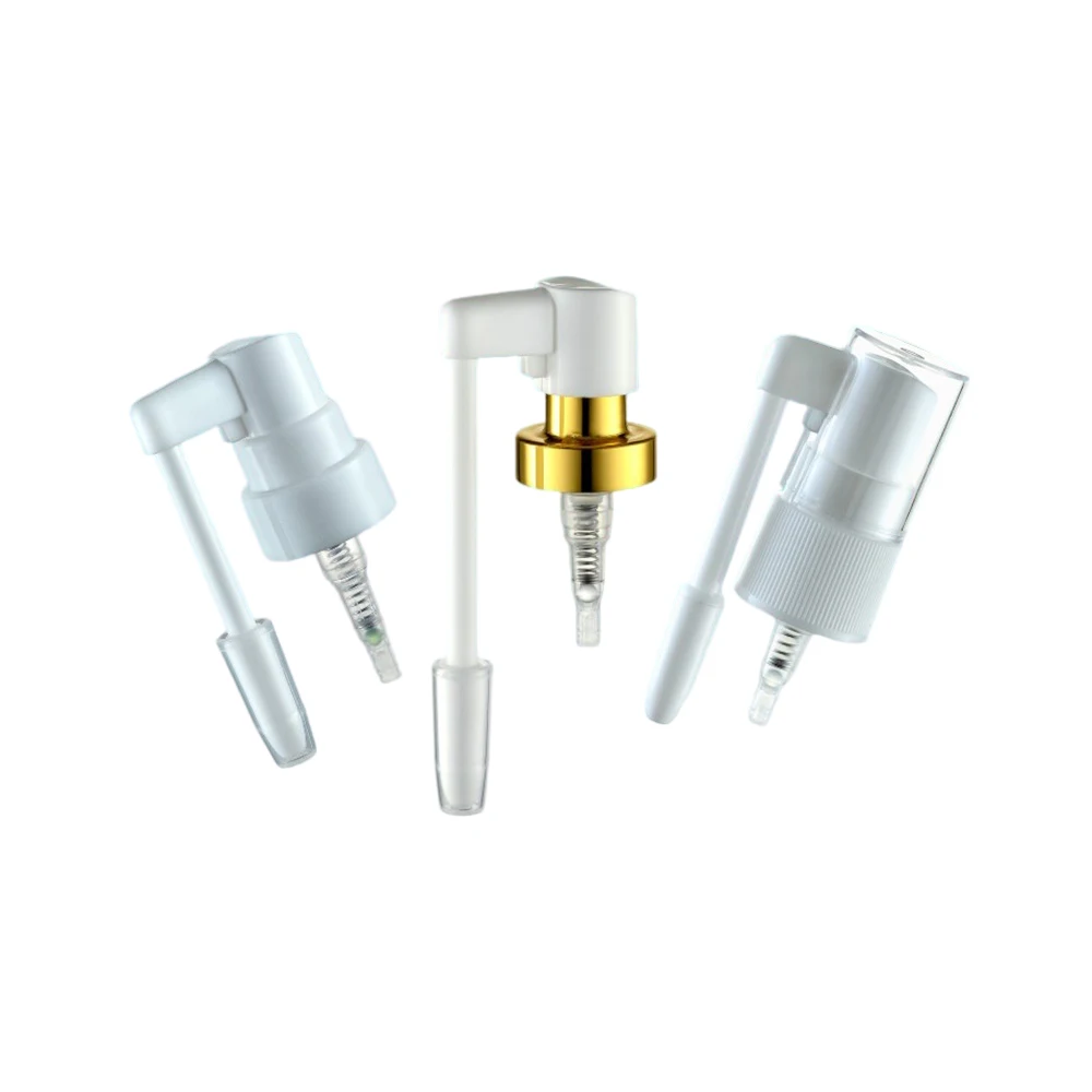 Factory price plastic medical usage throat sprayer nasal spray pump