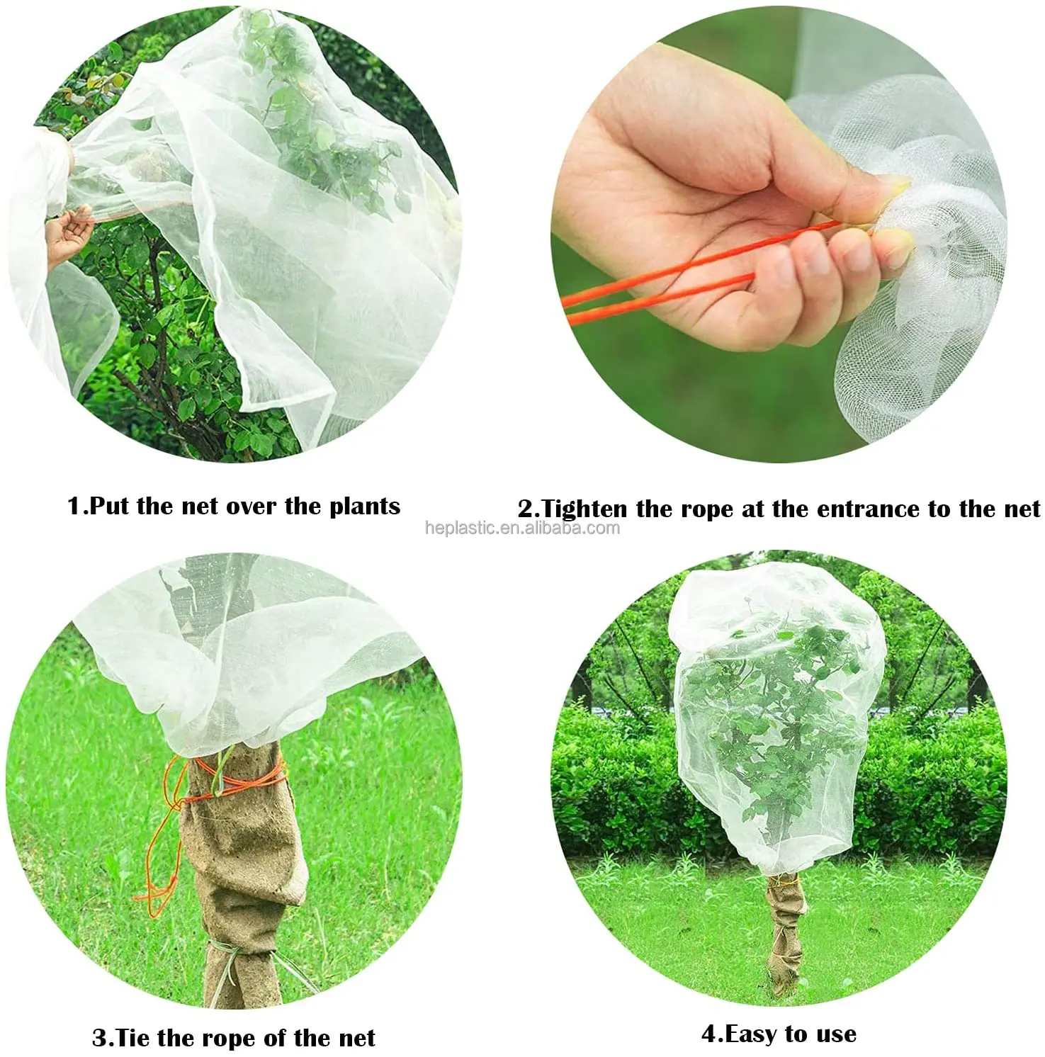 55*35cm grape mesh bag  anti bird protection reusable anti insect net bag fruit Protective Bag