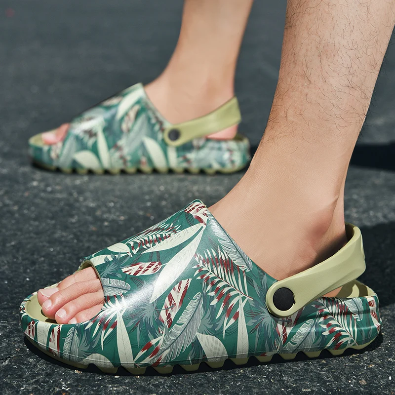 2021 yeezy slides summer platform sandal plates confortables agente dropshipping platform two strap designer beach shower