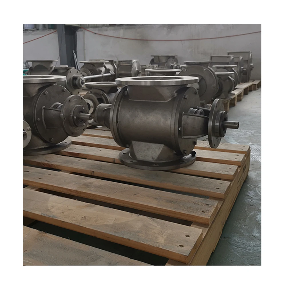 discharge valve stainless steel airlock valve for flour