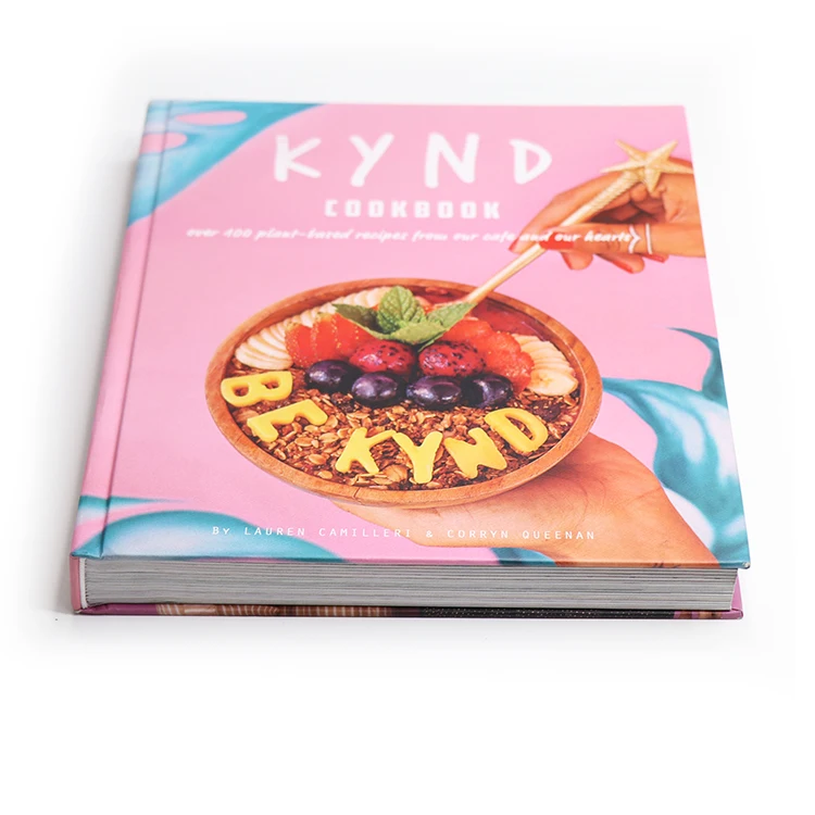 High-end Full-color Vivid Color Hardcover Book/Photo Book/Catalog/Cookbook Custom Book Printing Services