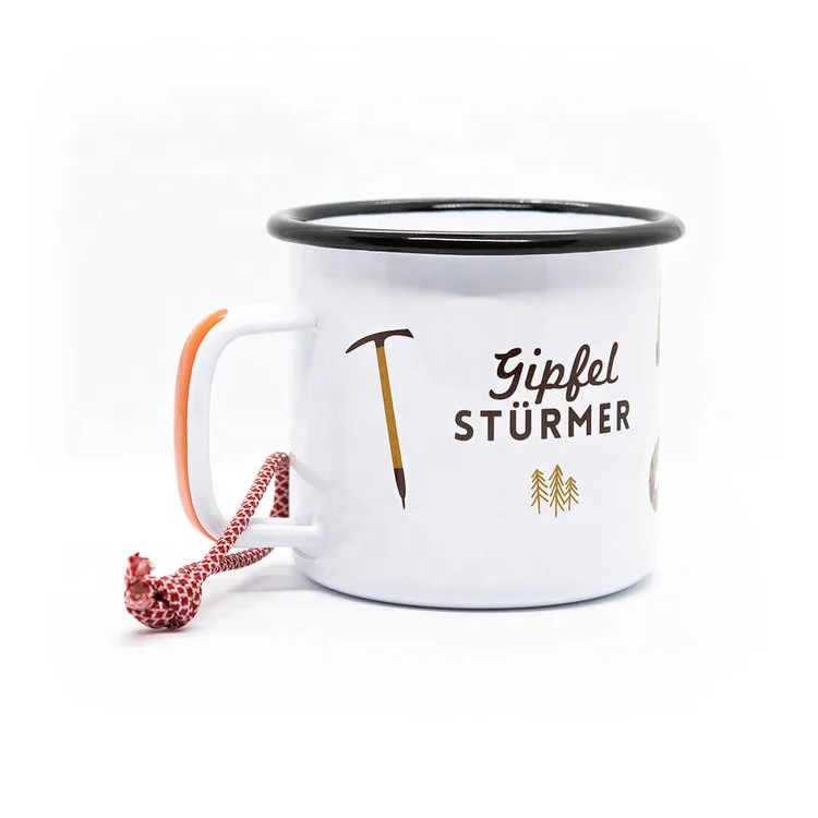 China tin mug China enamel mug Dinnerware sets Enamel coffee customized mug AVON 80ml 150ml 250ml 350ml 500ml Enamel camping Cup