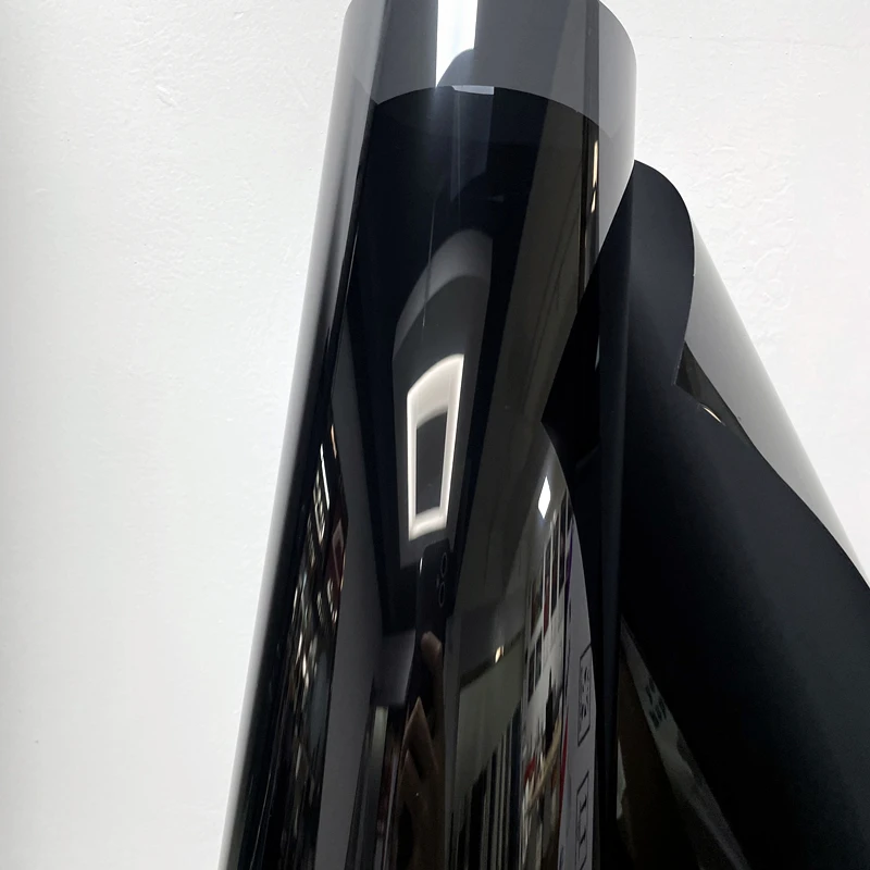 HD 2ply Solar Window Tint High Clarity Black Color Insulfilm Clear Vision  Polarized Film For Car Glass