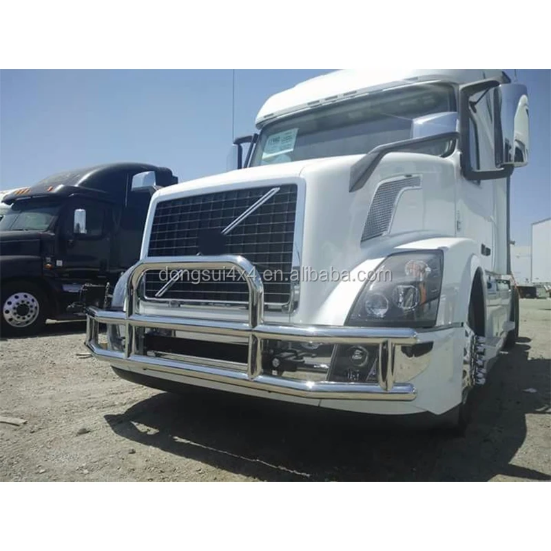 Dongsui factory semi truck dump bumper safe moose bumper semi truck for Freightliner Cascadia 2018+