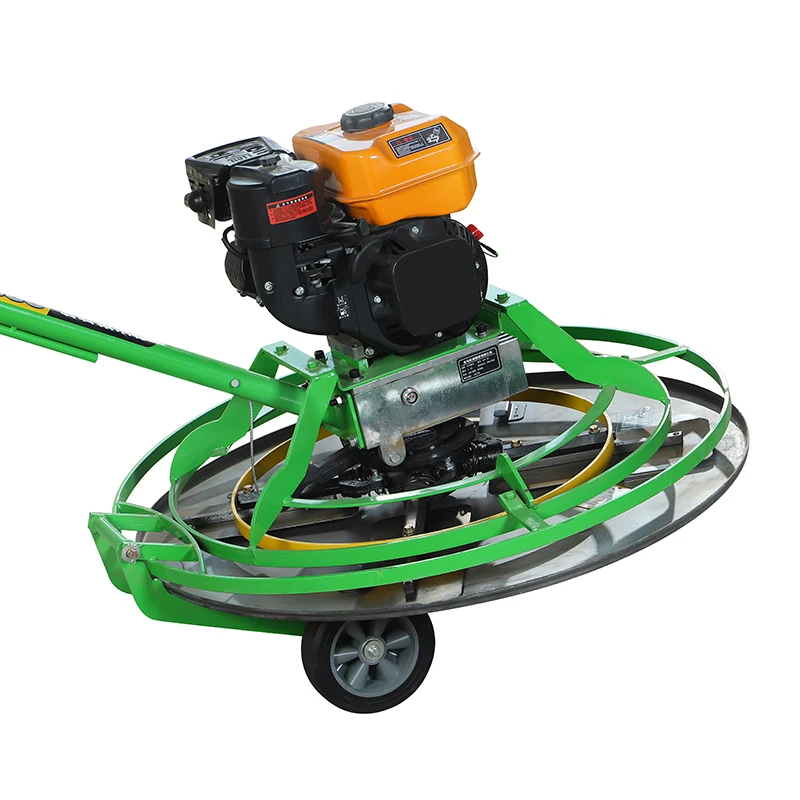 Concrete Power Trowel to Floating Floor Walk Behind Steel Blade Concrete Power Float Trowel Machine