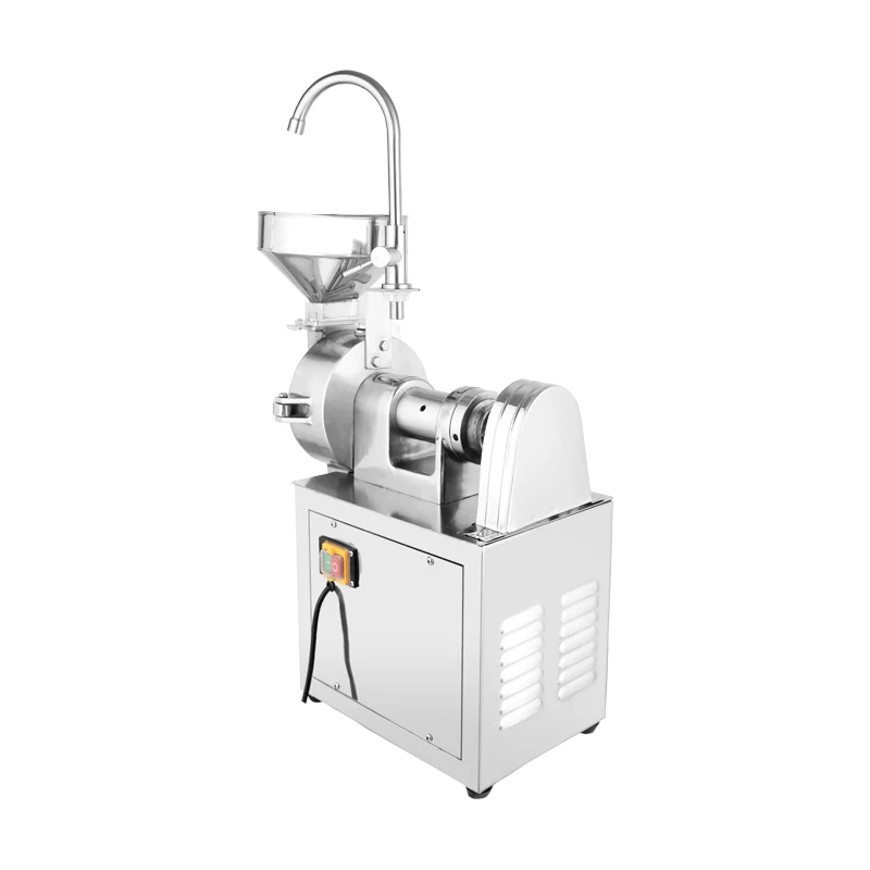 Commercial Stainless Steel Soybean Milk Grinder Stone Grinding Mill Machine