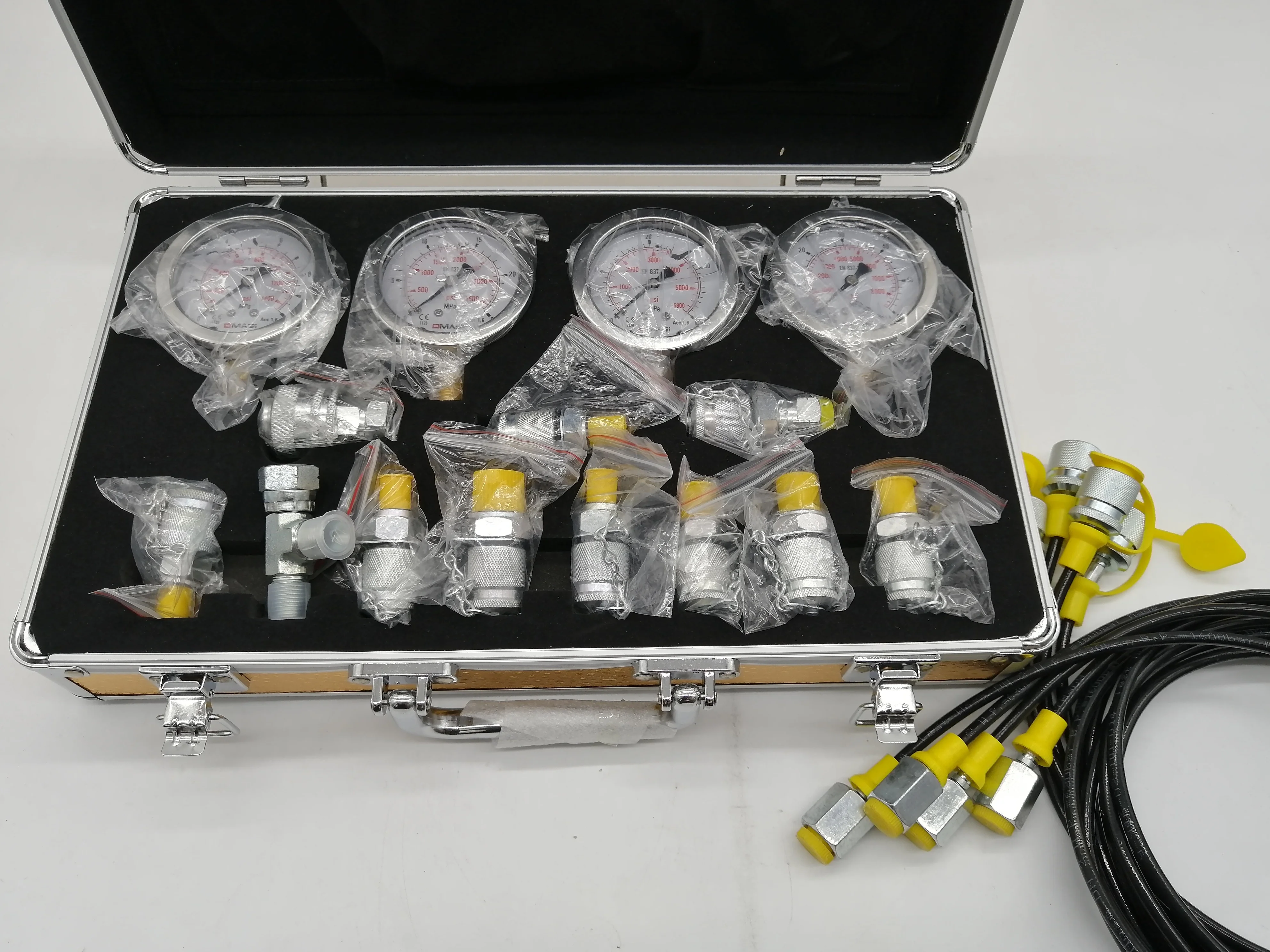 Hot Sell Hydraulic Gauge 0-25 MPa Pressure Test Table 0-3500 PSI