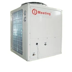 Meeting 12kw air source three-effect machine (EVI)  hot water 220V for heating and cooling