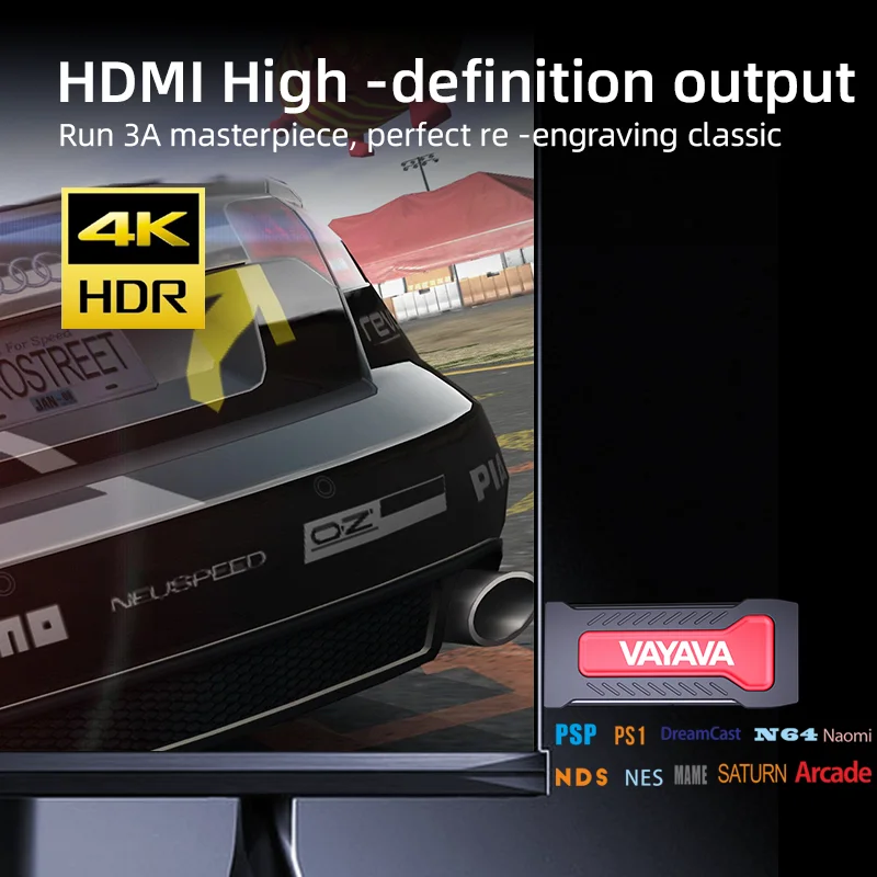 4k Game Stick GD30 Video Game Console with 2.4G Wireless Controller HDMl output Retro Handheld Player consolas de videojuegos