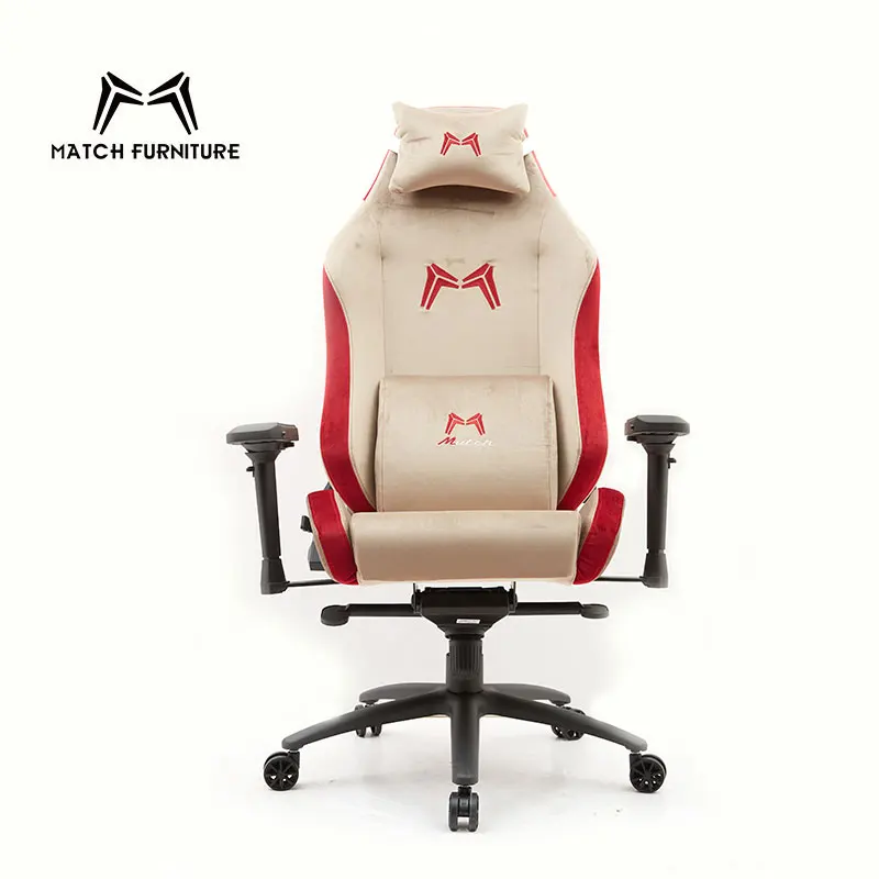 PU Leather Commercial Office Gamer Racing Chair with Footrest Computer Gaming Chair