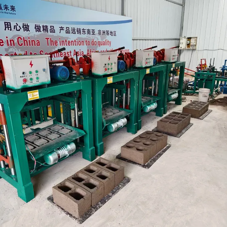 Semi-Automatic Cement Brick Making Machine brick manufacturing machine hot sale