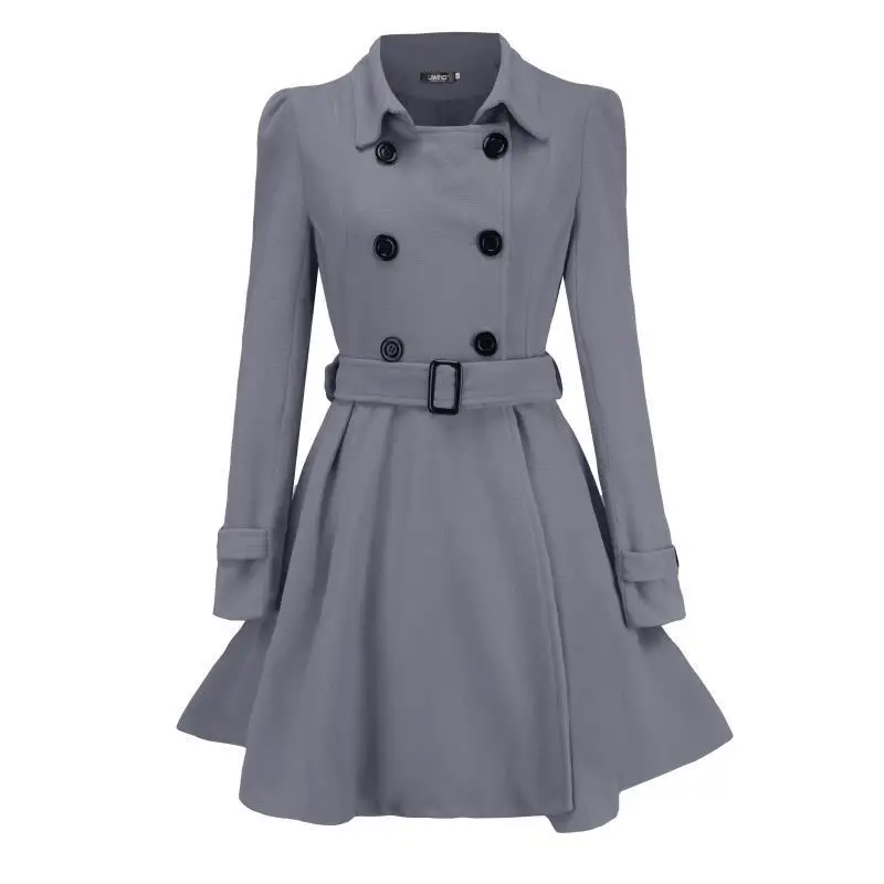 Fall winter 2021 Manteau Femme Hiver Winter And Autumn Abrigos Para Chaquetas Mujer Long Coats Ladies Overcoat For Women