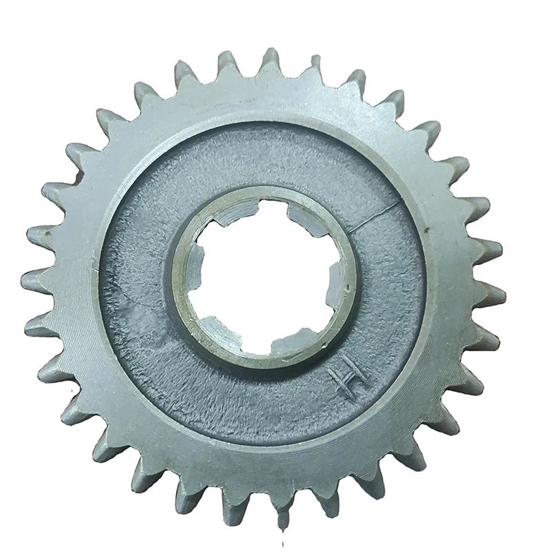 China Manufacturer Heavy Machinery  Durable Harden Aluminum Large Double Gear Wheel